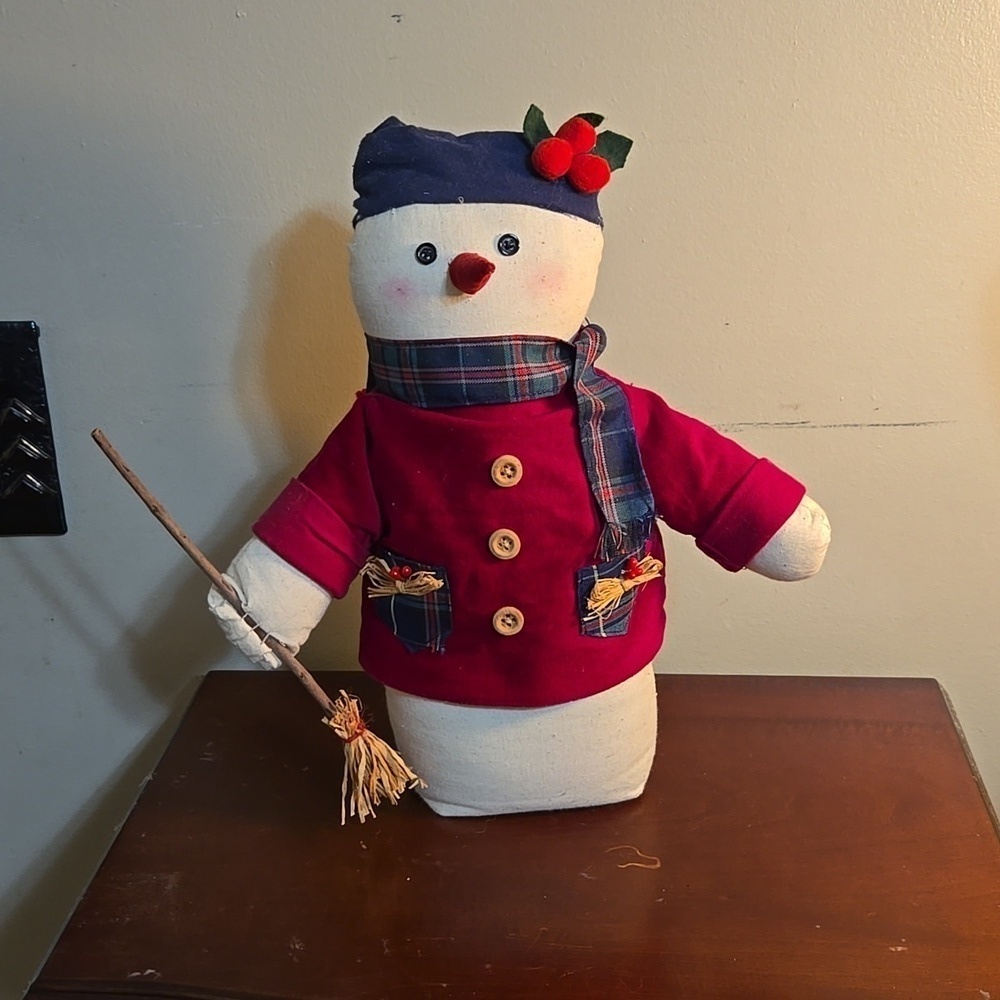 Target Weighted Fabric Winter Christmas Snowman